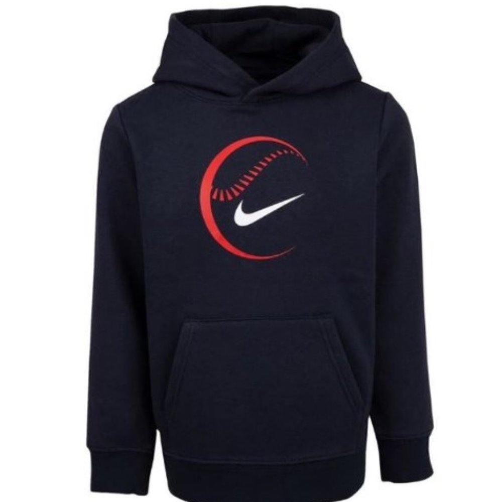 Baseball Nike Hoodie Pullover Athletic Sports Boys - Picture 2 of 6